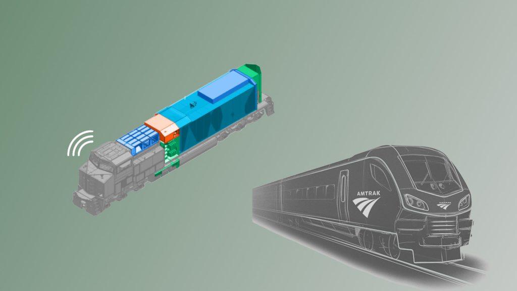 18000 аккумуляторов используется в гибридном грузовом поезде